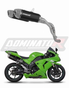Kawasaki ZX10R 2006 - 2007 ауспух заглушител S6 BLACK + dB killer