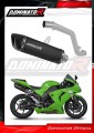 ауспух заглушител DOMINATOR HP6 черен подходящо за мотоциклет Kawasaki ZX10R 2006 - 2007 2