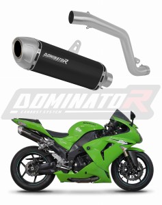 Kawasaki ZX10R 2006 - 2007 ауспух заглушител S6 BLACK + dB killer