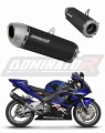 ауспух заглушител DOMINATOR S6 черен подходящо за мотоциклет Honda CBR 954 2002 - 2003