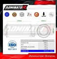 ауспух заглушител DOMINATOR GPS подходящо за мотоциклет Yamaha YZF R1 1000 RN09 2002 - 2003 6