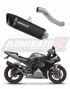 Yamaha YZF R1 1000 RN09 2002 - 2003 ауспух заглушител HP6 BLACK + dB killer