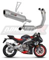 пълна изпускателна система със заглушител DOMINATOR Full System S6 подходящо за мотоциклет Aprilia RS 660 2020 - 2024