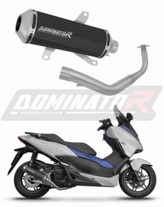 Honda NSS 125 FORZA 2017 - 2020 Full system Колектор ауспух Заглушител OV G2 BLACK