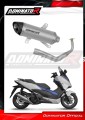 пълна изпускателна система със заглушител DOMINATOR Full System титанов HP8 подходящо за мотоциклет Honda NSS 125 FORZA 2017 - 2020 2