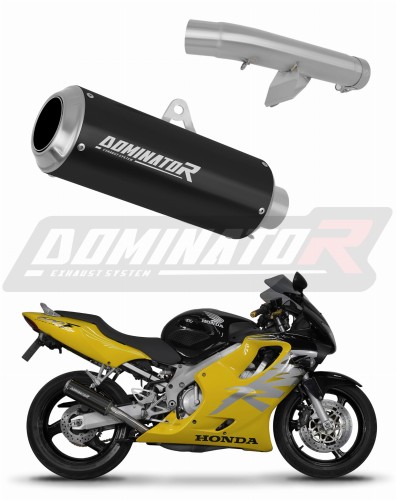 ауспух заглушител DOMINATOR GP черен подходящо за мотоциклет Honda CBR 600 F4 1999 - 2000