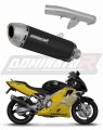 ауспух заглушител DOMINATOR S6 черен подходящо за мотоциклет Honda CBR 600 F4 1999 - 2000
