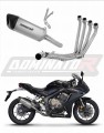 пълна изпускателна система със заглушител DOMINATOR Full System титанов HP6 подходящо за мотоциклет Honda CBR 650 R 2019 - 2023