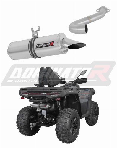 ауспух заглушител DOMINATOR кръгъл подходящо за мотоциклет CF MOTO C Force 1000 Touring 2024