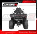 ауспух заглушител DOMINATOR кръгъл подходящо за мотоциклет CF MOTO C Force 1000 Touring 2024  5