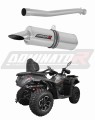ауспух заглушител DOMINATOR кръгъл подходящо за мотоциклет CF MOTO C Force 625 Touring 2024