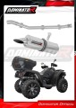 ауспух заглушител DOMINATOR кръгъл подходящо за мотоциклет CF MOTO C Force 550 2016 - 2024 2