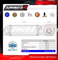 ауспух заглушител DOMINATOR кръгъл подходящо за мотоциклет CF MOTO C Force 550 2016 - 2024 5