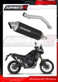 ауспух заглушител DOMINATOR GPF черен подходящо за мотоциклет Yamaha Tenere 700 2021 - 2024 2