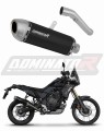 ауспух заглушител DOMINATOR S6 черен подходящо за мотоциклет Yamaha Tenere 700 2021 - 2024