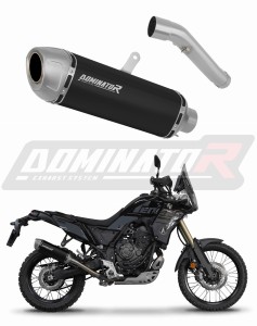 Yamaha Tenere 700 2021 - 2024 ауспух заглушител S6 BLACK + dB killer