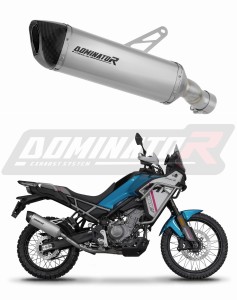 CF MOTO 450 MT 2025 - 2026 изпускателна система титанов заглушител HP6 + dB killer
