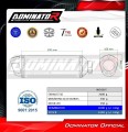 ауспух заглушител DOMINATOR S6 подходящо за мотоциклет Honda CB 1000 Hornet / SP 2025  6