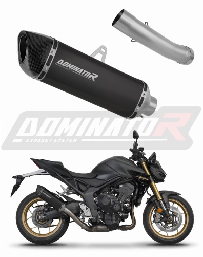 ауспух заглушител DOMINATOR HP6 черен подходящо за мотоциклет Honda CB 1000 Hornet / SP 2025
