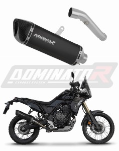 Yamaha Tenere 700 2019 - 2020 ауспух заглушител HP6 BLACK + dB killer
