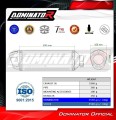 ауспух заглушител DOMINATOR S6 подходящо за мотоциклет Yamaha Tenere 700 2019 - 2020 6