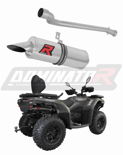 ауспух заглушител DOMINATOR кръгъл подходящо за мотоциклет CF MOTO 520L 2024  2