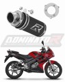 ауспух заглушител DOMINATOR GP1 черен подходящо за мотоциклет Honda CBR 125 2004 - 2010