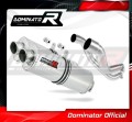 ауспух заглушител DOMINATOR овален подходящо за мотоциклет Aprilia Pegaso 650 Trail 2006 - 2010