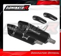 ауспух заглушител DOMINATOR HP8 черен подходящо за мотоциклет Triumph Speed Triple 1050 2011 - 2016 3