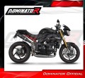 ауспух заглушител DOMINATOR HP8 черен подходящо за мотоциклет Triumph Speed Triple 1050 2011 - 2016 5