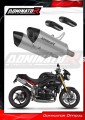 ауспух заглушител DOMINATOR титанов HP8 подходящо за мотоциклет Triumph Speed Triple 1050 2011 - 2016 2