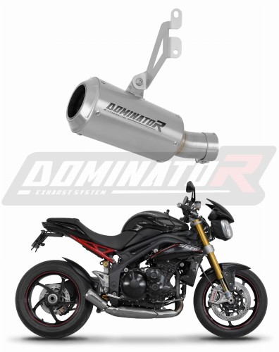 ауспух заглушител DOMINATOR GPS подходящо за мотоциклет Triumph Speed Triple 1050 2011 - 2016