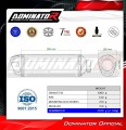 ауспух заглушител DOMINATOR S6 черен подходящо за мотоциклет Yamaha YZF R1 1000 RN01 1998 - 1999 6