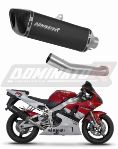 Yamaha YZF R1 1000 RN01 1998 - 1999 ауспух заглушител HP6 BLACK + dB killer