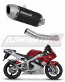 ауспух заглушител DOMINATOR S6 Shorty черен подходящо за мотоциклет Yamaha YZF R1 1000 RN01 1998 - 1999