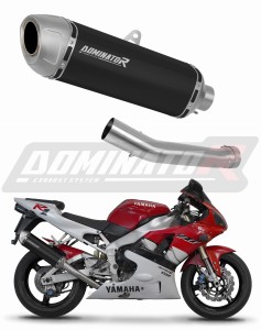 Yamaha YZF R1 1000 RN04 2000 - 2001 изпускателна система ауспух S6 BLACK + dB killer