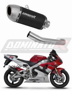 Yamaha YZF R1 1000 RN04 2000 - 2001 ауспух заглушител S6 Shorty BLACK + dB killer