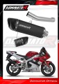 ауспух заглушител DOMINATOR хомологиран HP6 черен подходящо за мотоциклет Yamaha YZF R1 1000 RN01 1998 - 1999 2
