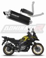 ауспух заглушител DOMINATOR P7 черен подходящо за мотоциклет Suzuki DL 650 V-Strom 2017 - 2025
