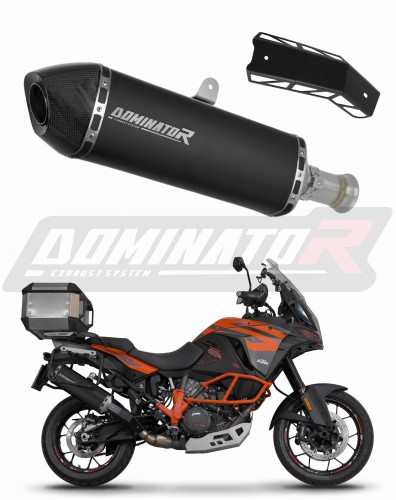 ауспух заглушител DOMINATOR HP7 черен подходящо за мотоциклет KTM 1090 Adventure / R 2017 - 2019