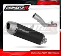 ауспух заглушител DOMINATOR S6 черен подходящо за мотоциклет Suzuki GSXR 1000 K9 L0 L1 2009 - 2011