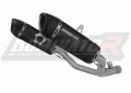 ауспух заглушител DOMINATOR HP6 черен подходящо за мотоциклет Suzuki GSXR 1000 K9 L0 L1 2009 - 2011