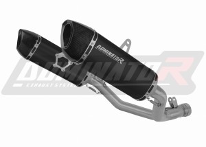 Suzuki GSXR 1000 K9 L0 L1 2009 - 2011 ауспух заглушител HP6 BLACK + dB killer