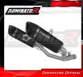 ауспух заглушител DOMINATOR HP6 черен подходящо за мотоциклет Suzuki GSXR 1000 K9 L0 L1 2009 - 2011 2