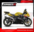 ауспух заглушител DOMINATOR HP6 черен подходящо за мотоциклет Suzuki GSXR 1000 K1 - K4 2001 - 2004 5