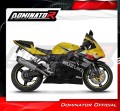 ауспух заглушител DOMINATOR титанов HP6 подходящо за мотоциклет Suzuki GSXR 1000 K1 - K4 2001 - 2004 4