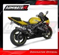 ауспух заглушител DOMINATOR HP6 черен подходящо за мотоциклет Suzuki GSXR 750 K1-K5 2001 - 2005 4
