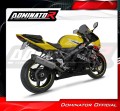 ауспух заглушител DOMINATOR титанов HP6 подходящо за мотоциклет Suzuki GSXR 600 K1-K5 2001 - 2005 3