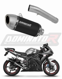 Yamaha YZF R6 2003 - 2005 ауспух заглушител S6 Shorty BLACK + dB killer
