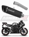 ауспух заглушител DOMINATOR HP6 черен подходящо за мотоциклет Yamaha YZF R6 2003 - 2005